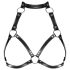 Obsessive A740 - Arnés Decorativo Halter (Negro) - Tallas S-L