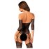 Obsessive - malla decorativa negra (S-L)
