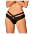 Obsessive Brasica - braguitas con tiras (negro)