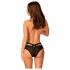Obsessive Brasica - braguitas con tiras (negro)