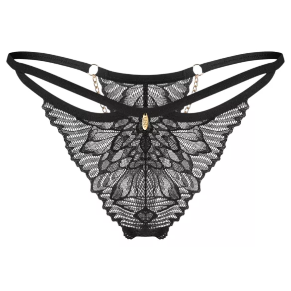 Obsessive Matildea - tanga de encaje (negro)