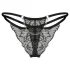 Obsessive Matildea - tanga de encaje (negro) - L/XL