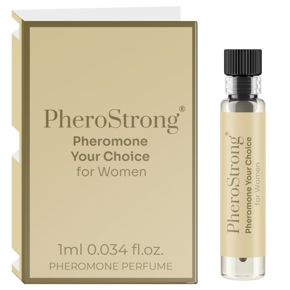 PheroStrong Tu Elección - Perfume de Feromonas para Mujeres (1 ml)