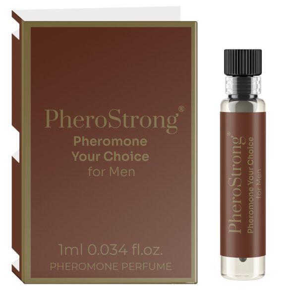 PheroStrong Elección Masculina - Perfume de Feromonas para Hombres (1 ml)