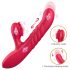 Sweet Play - Vibrador 2 en 1 con función empuje y estimulador de clítoris - rosa