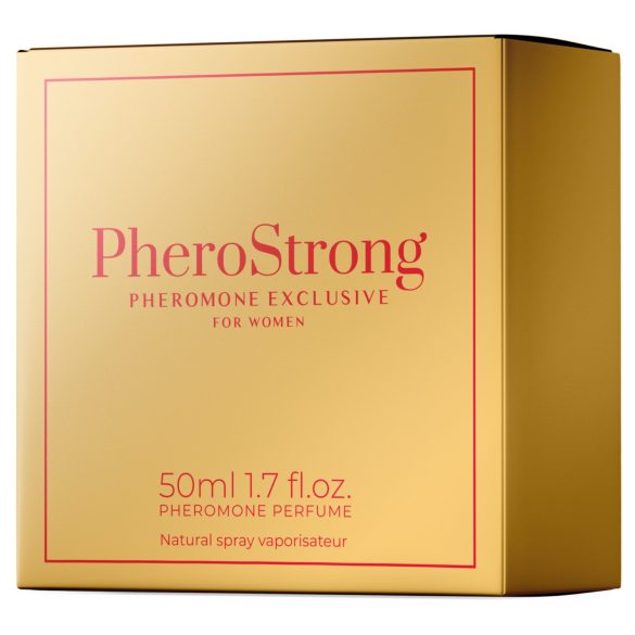 PheroStrong Exclusive - perfume con feromonas para mujer - 50 ml