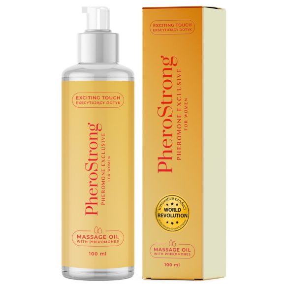 PheroStrong Exclusive - aceite de masaje femenino (100ml)