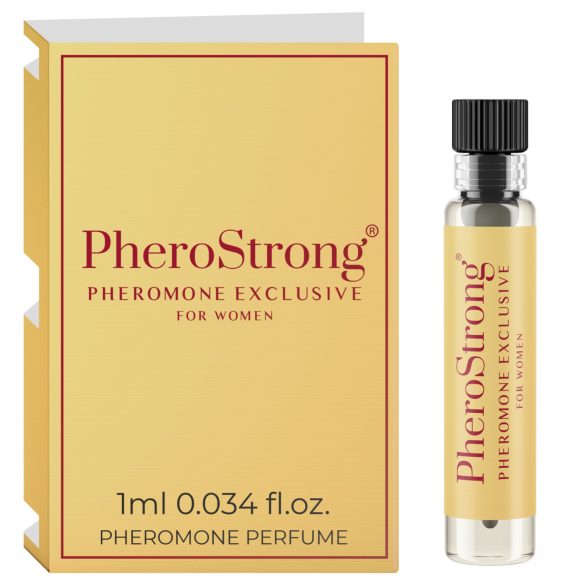PheroStrong Exclusive - Perfume de feromonas para mujeres (1ml)