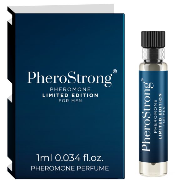 PheroStrong Edición Limitada - Perfume de feromonas para hombres (1ml)