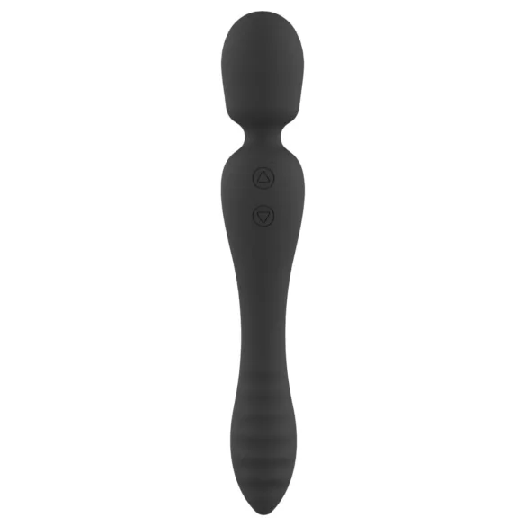 Sweet Play - vibrador masajeador y punto G - silicona negra