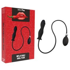 Wild Play - plug anal hinchable (negro)