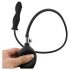 Wild Play - plug anal hinchable (negro)