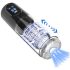 Juguete para Hombre - masturbador giratorio, succionador y vibrador (negro)