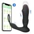Men's Play - vibrador anal inteligente y empuje (negro)