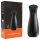 Men's Play - masturbador succionador y vibrador con función de calentamiento (negro)