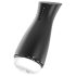 Men's Play - masturbador succionador y vibrador con función de calentamiento (negro)