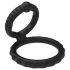 Juguete Masculino - Anillo Negro para Pene y Testículos