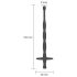 Men's Play - dilatador de silicona para hombres (negro)
