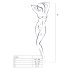 Passion BS010 - Mono Abierto de Red (Negro) - Tallas S-L