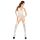 Passion BS024 - Conjunto de red con corazones (blanco) - S-L
