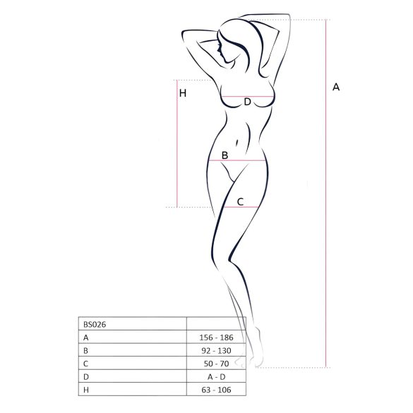 Passion BS026 - vestido mini con tirantes - negro - talla S-L