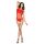 Passion BS035 - Body necc abierto con tirantes (rojo) - S-L
