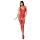 Passion BS069 - Mono de red abierto decorado (rojo) - Tallas S-L