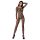 Passion BS077 - Mono de red de manga larga (negro) - Tallas S-L