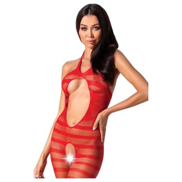 Passion BS081 - mono rojo con cuello halter (S-L)