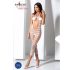 Passion BS081 - mono capri de cuello halter - blanco (S-L)
