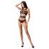 Passion BS083 - Body negro abierto y calado (tallas S-L)