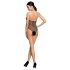 Passion BS087 - body transparente de malla (negro) - Tallas S-L