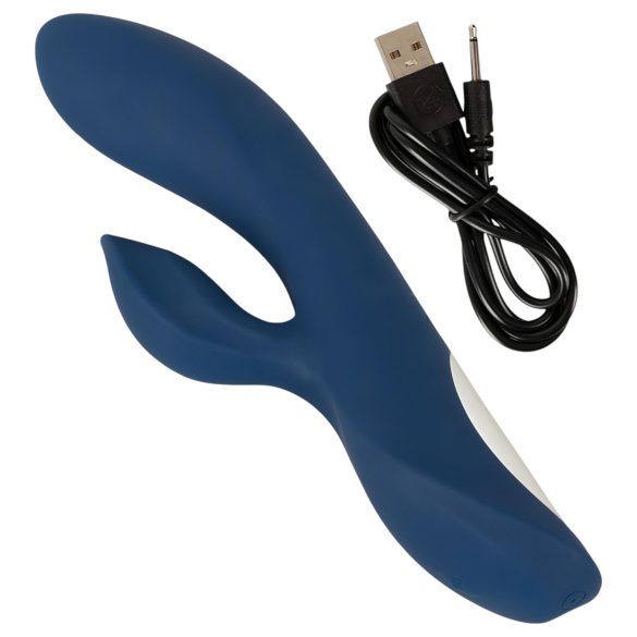 Magic Shiver - vibrador con estimulador de clítoris - ecológico