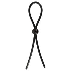 Magic Shiver - anillo ajustable para el pene (negro)