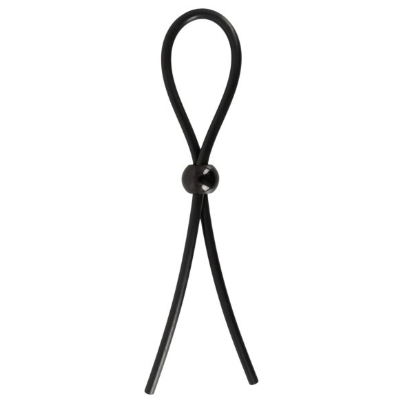 Magic Shiver - anillo ajustable para el pene (negro)