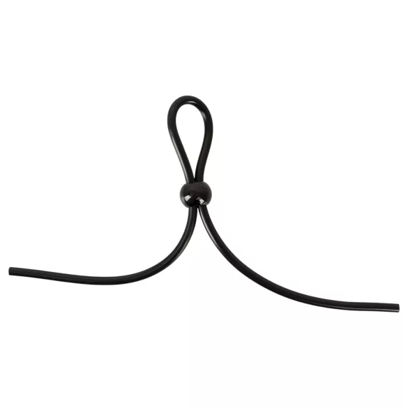 Magic Shiver - anillo ajustable para el pene (negro)