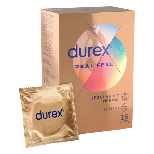 Durex Real Feel - preservativos sin látex (16 unidades)