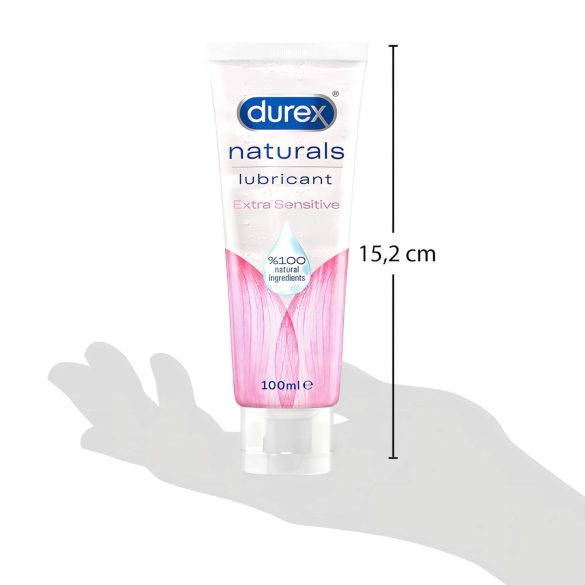 Durex - lubricante íntimo extra sensible - base agua - 100 ml