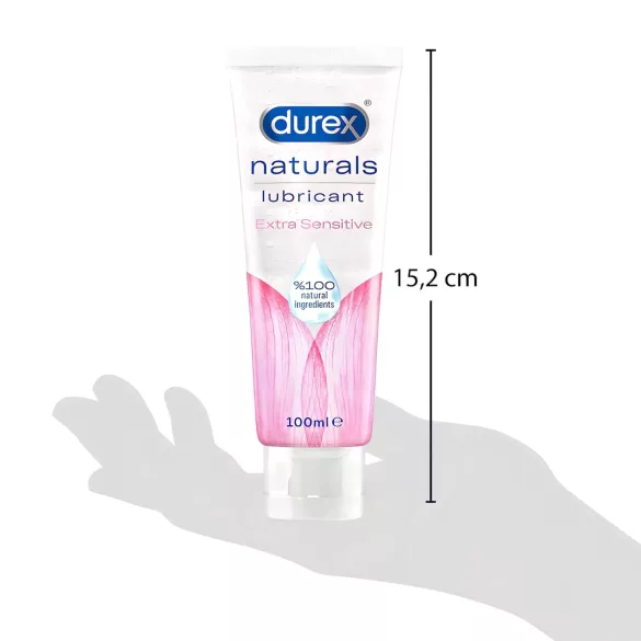 Durex Naturals - lubricante extra sensible (100 ml)