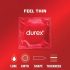 Durex Feel Thin - Sensación real, pack condones (2x12uds)