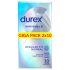 Durex Invisible Ajuste Regular - preservativo fino (2x10 uds)