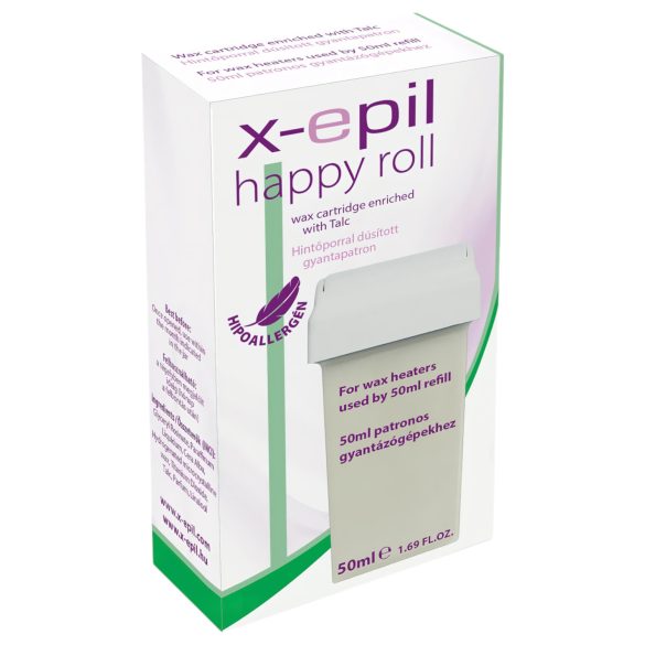 X-Epil Happy Roll - cartucho de cera hipoalergénico (50ml)