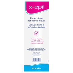 X-Epil - bandas de tela depilación (50ud)