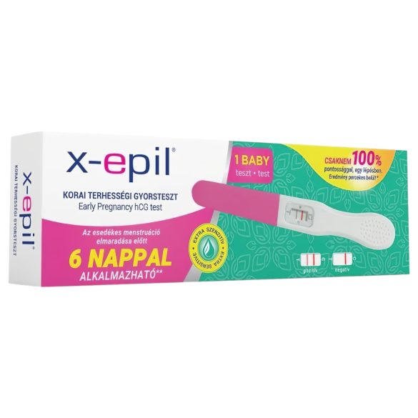 Prueba rápida de embarazo X-Epil (1 unidad)