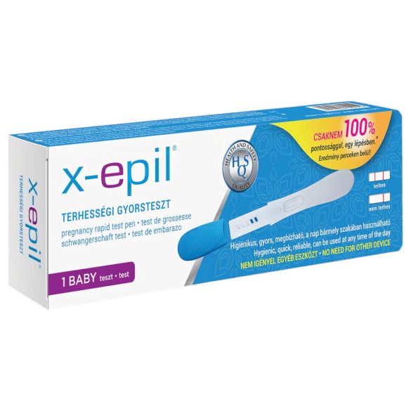 X-Epil - test de embarazo rápido en formato bolígrafo (1 unidad)