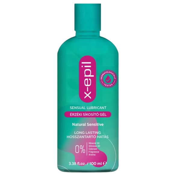 X-Epil Natural Sensitive - gel lubricante sensual (100ml)