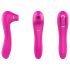 WEJOY Allen - Vibrador recargable para vagina y clítoris (rosa)