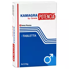   Kamagra by Carene Potencia - complemento alimenticio en tabletas para hombres - 4 uds.