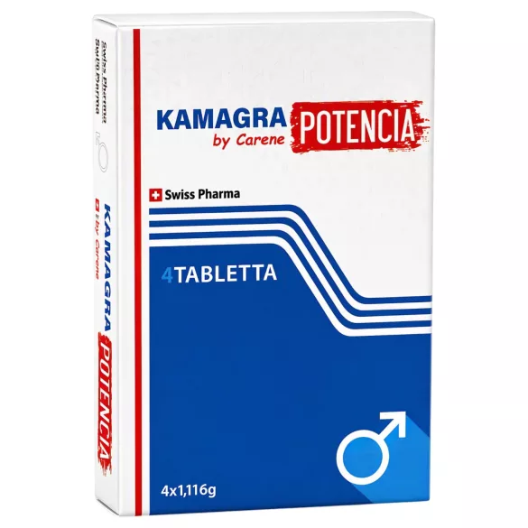 Kamagra by Carene Potencia - complemento alimenticio en tabletas para hombres - 4 uds.