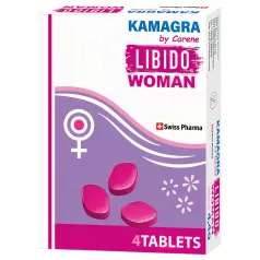   Kamagra by Carene Libido Woman - complemento alimenticio en comprimidos para mujeres - 4 uds.